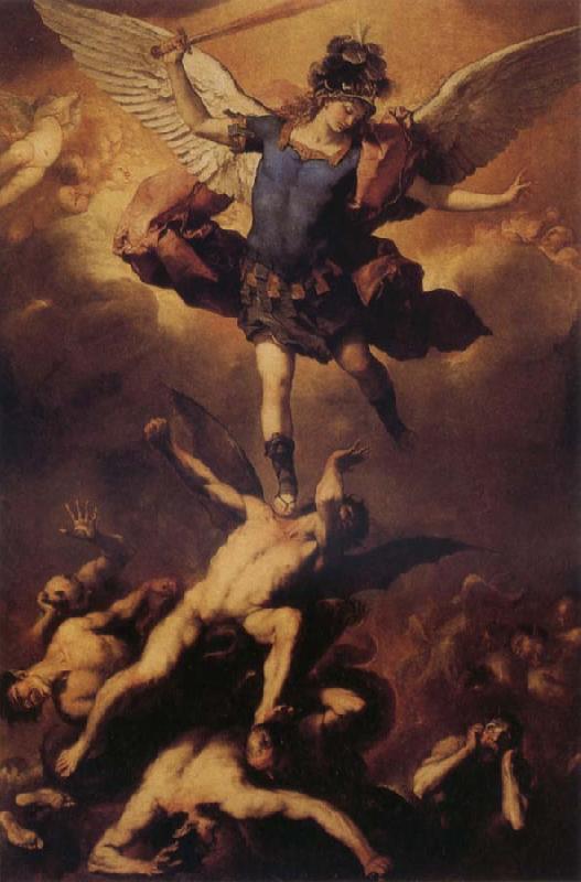 Luca Giordano The Fall of the Rebel Angels
